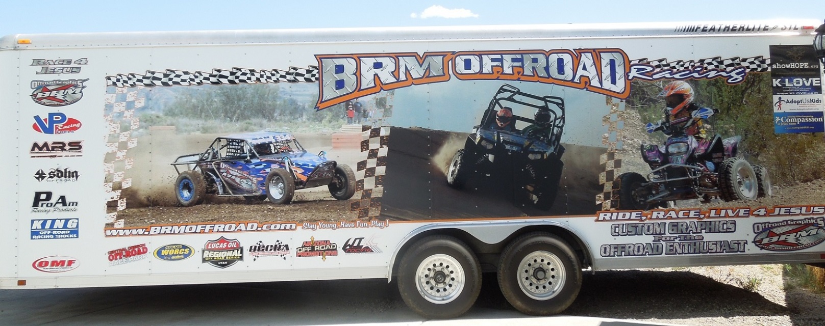 BRM Offroad Graphics - Jersey Lettering!