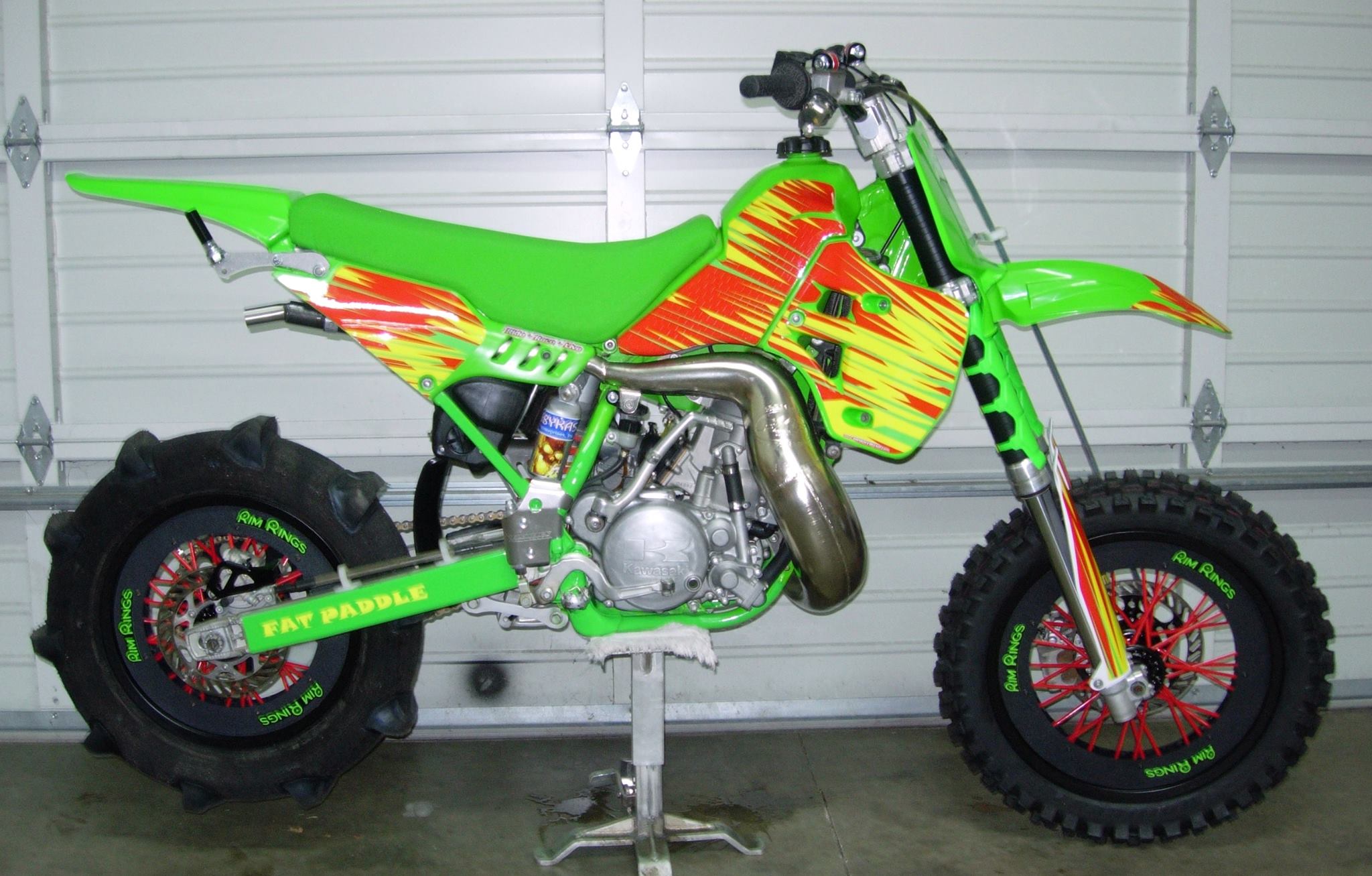 KX500  GRAPHICS STICKERS Swing Arm Decals